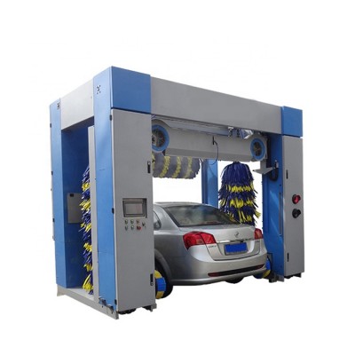 9 brushes tunnel automatic car washing machine price for sale